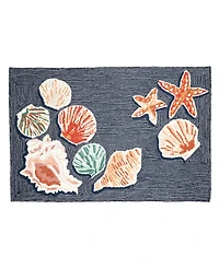 Liora Manne' Frontporch Beachcomber 2'6" x 4' Outdoor Area Rug