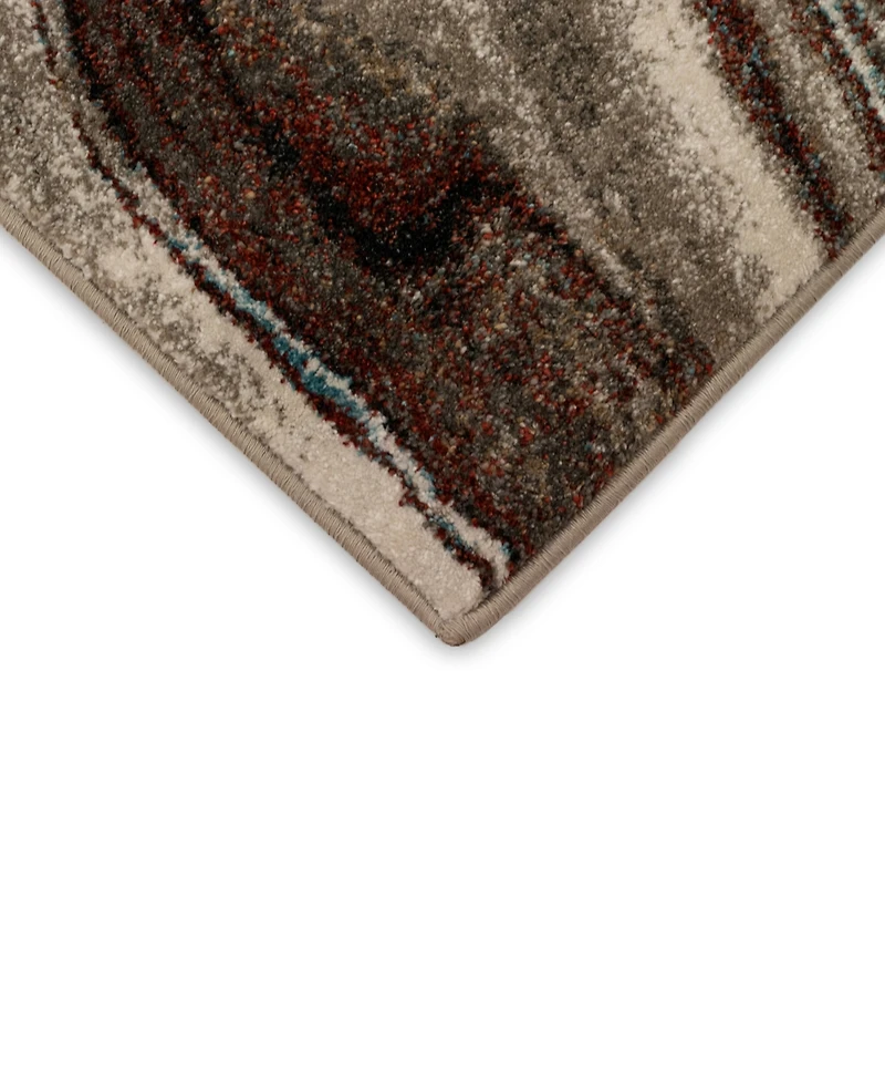 Liora Manne' Ashford Agate 1'11" x 7'6" Runner Area Rug