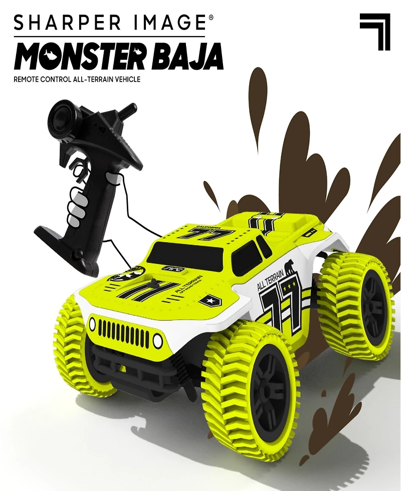 Sharper Image Toy Rc Monster Baja Truck 6MPH All-Terrain