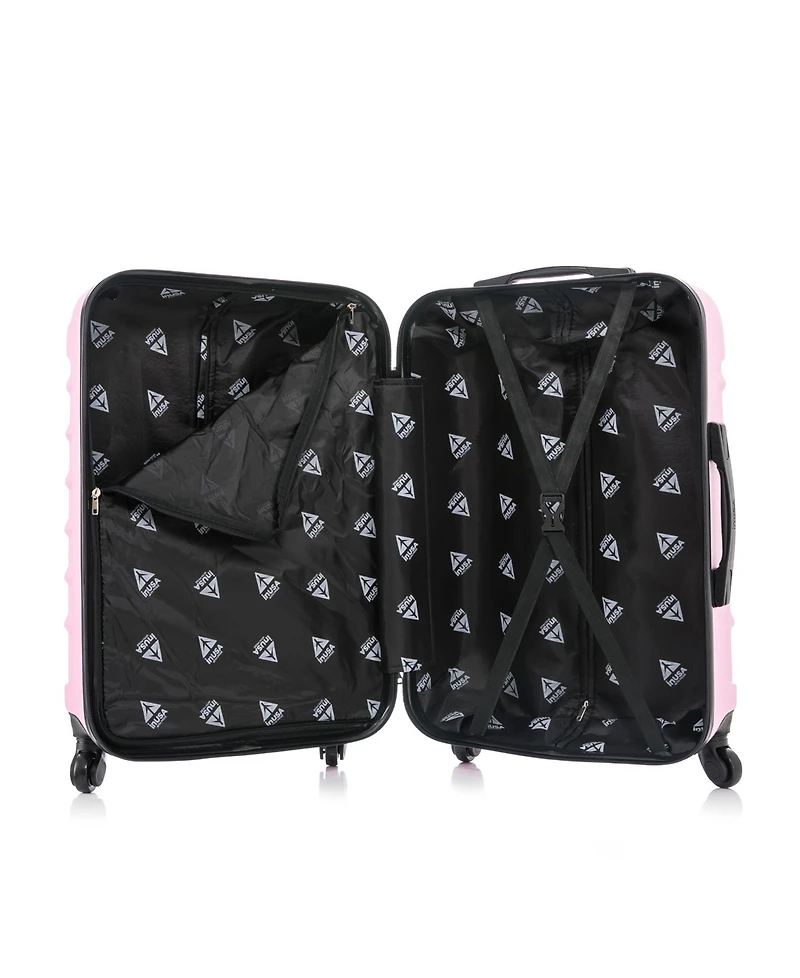 InUSA Endurance Lightweight Hardside Spinner Luggage Set, 3 piece