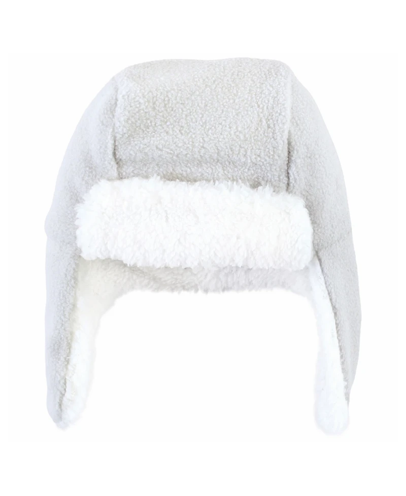 Hudson Baby Baby Boys Hudson Unisex Unisex Winter Warmth 3Pk Earflap Hat, Mittens & Plush Booties