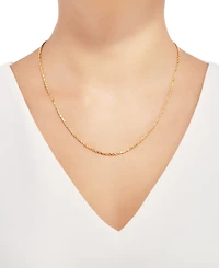 Rope Link 20" Chain Necklace in 14k Gold