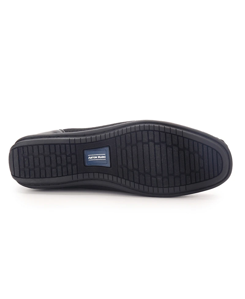 Aston Marc Men's Knit Driving Shoe Loafers