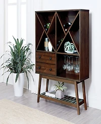 2-Drawer Wine Cabinet