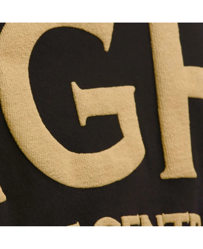 Women's Black Ucf Knights Ombre Long Sleeve Dip-Dyed