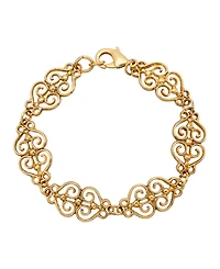2028 Gold-Tone Filigree Bracelet