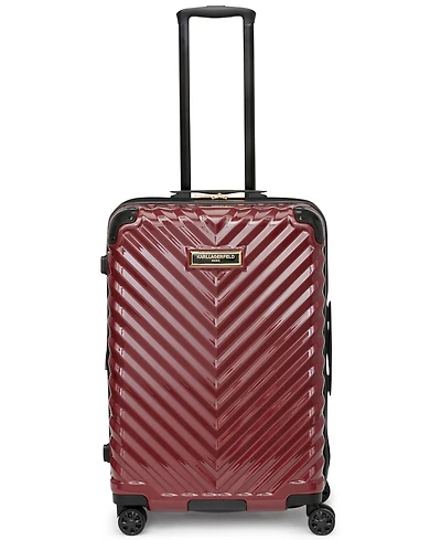 Karl Lagerfeld Chevron 25" Hardside Spinner