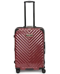 Karl Lagerfeld Chevron 25" Hardside Spinner