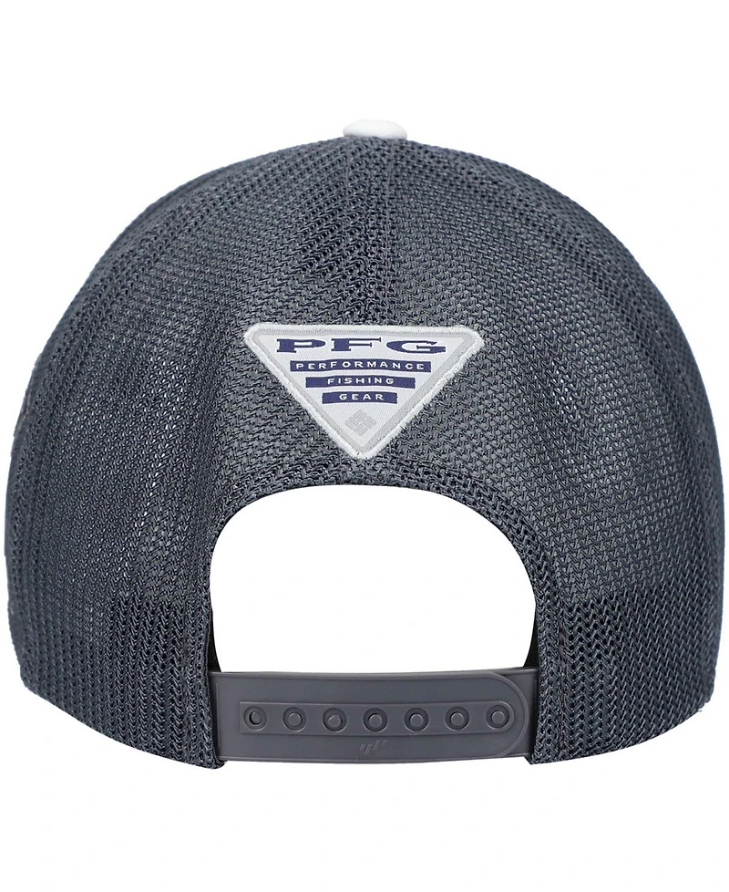 Men's White Michigan State Spartans Pfg Snapback Adjustable Hat