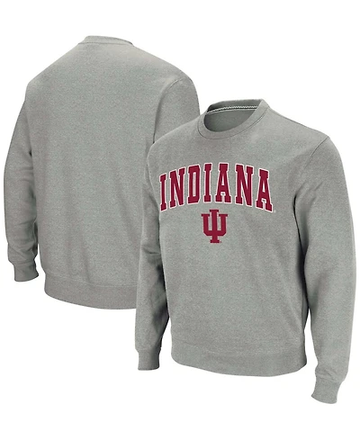 Colosseum Men's Indiana Hoosiers Arch Logo Crew Neck Sweatshirt