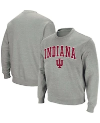Colosseum Men's Indiana Hoosiers Arch Logo Crew Neck Sweatshirt