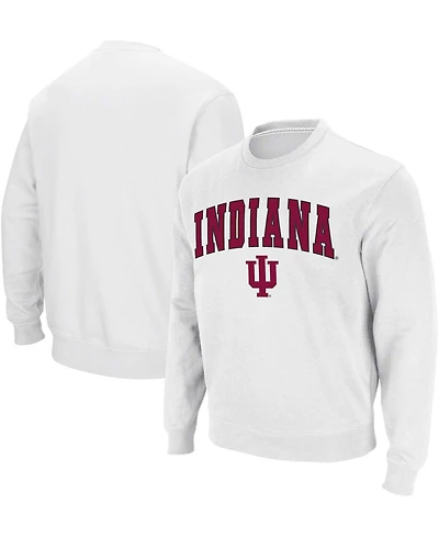 Colosseum Men's Indiana Hoosiers Arch Logo Crew Neck Sweatshirt