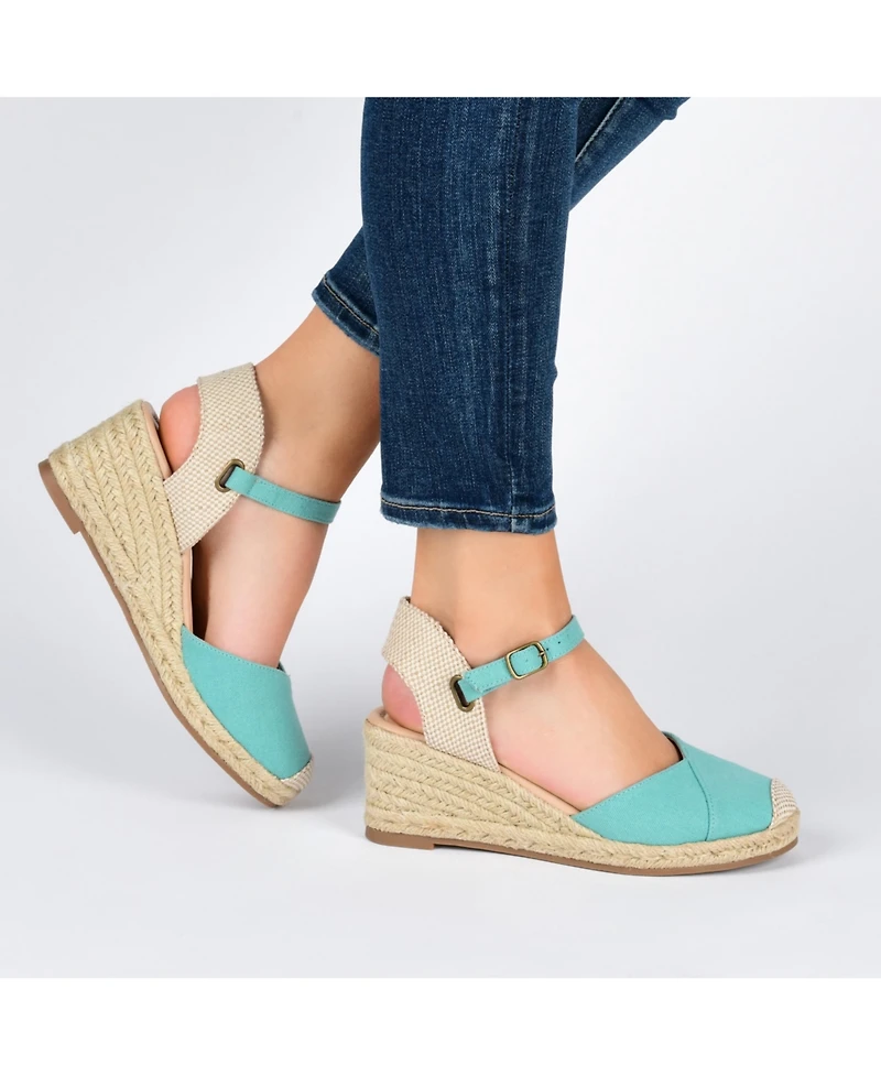 Journee Collection Women's Ashlyn Espadrille Sandals