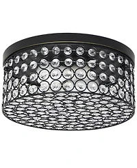 Lalia Home Glam 2 Light Round Flush Mount