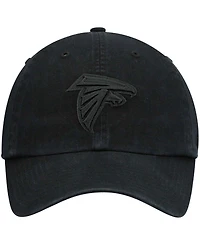 Men's Black Atlanta Falcons Team Tonal Clean Up Adjustable Hat
