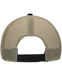 Men's Black, Natural Jacksonville Jaguars Trawler Trucker Clean Up Snapback Hat