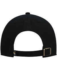 Men's Black Jacksonville Jaguars Clean Up Script Adjustable Hat