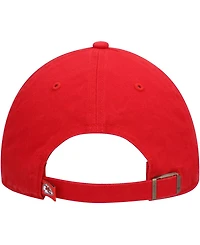 Men's Red Kansas City Chiefs Clean Up Script Adjustable Hat