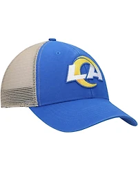 Men's Royal, Natural Los Angeles Rams Flagship Logo Mvp Snapback Hat