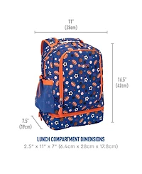 Bentgo Kids Prints 2-In-1 Backpack and Insulated Lunch Bag