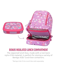 Bentgo Kids Prints 2-In-1 Backpack and Insulated Lunch Bag