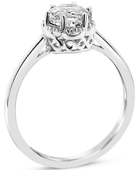 Rhodolite Garnet Six Prong Ring (1 ct. t.w.) Sterling Silver (Also Citrine, Blue Topaz, Peridot, Amethyst, & White Topaz)