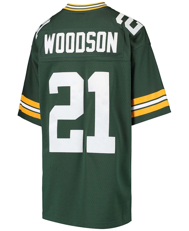 Big Boys Charles Woodson Green Bay Packers Retired Player Legacy Jersey