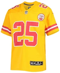 Big Boys Clyde Edwards-Helaire Gold-Tone Kansas City Chiefs Inverted Team Game Jersey
