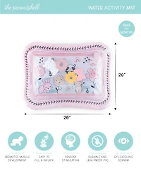 The Peanutshell Tummy Time Water Play Mat for Babies, Sea Life
