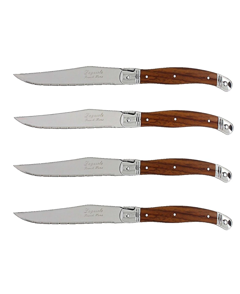 French Home Set of 4 Laguiole Steak Knives