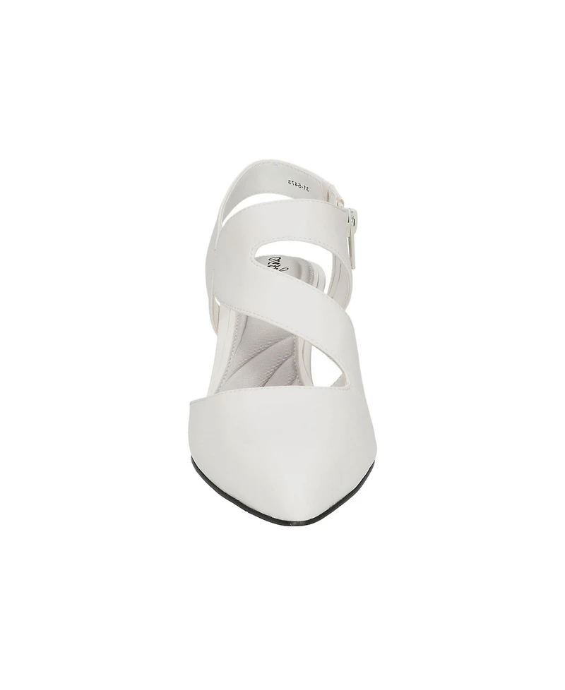 Easy Street Women's Venue Asymmetrical Pumps