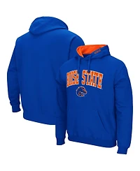 Men's Colosseum Boise State Broncos Arch and Logo 3.0 Pullover Hoodie