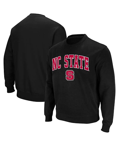 Colosseum Men's Nc State Wolfpack Arch & Logo Crew Neck Sweatshirt