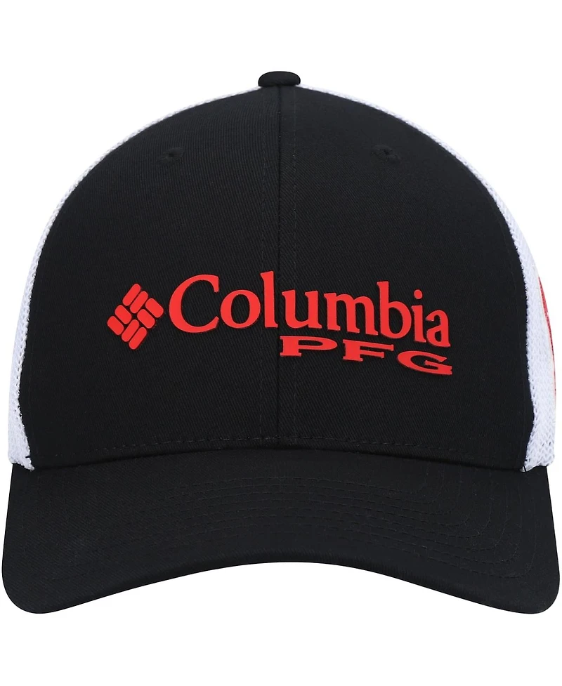Men's Black Nebraska Huskers Pfg Logo Snapback Hat