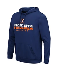 Men's Navy Virginia Cavaliers Lantern Pullover Hoodie