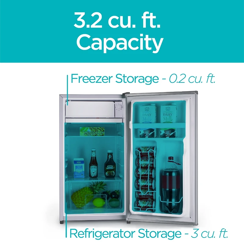 Black & Decker 3.2 cu.ft.. Ref / Freeze1 Door - Vcm