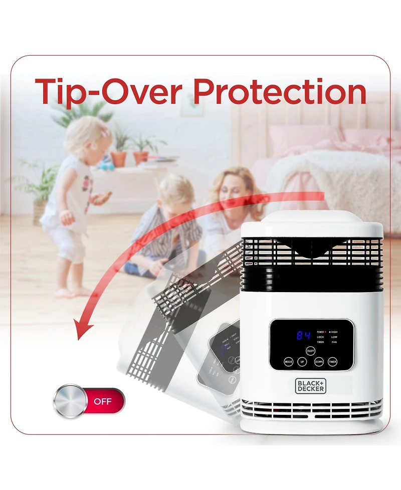 Black+Decker Space Heater, 1500W