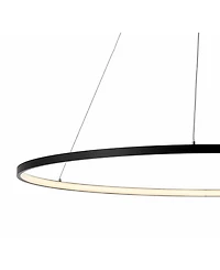 Circulo Round Modern Contemporary Led Integrated Chandelier