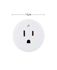 Smart Plug - Wi-Fi Remote App Control for Lights Appliances, Set of 2