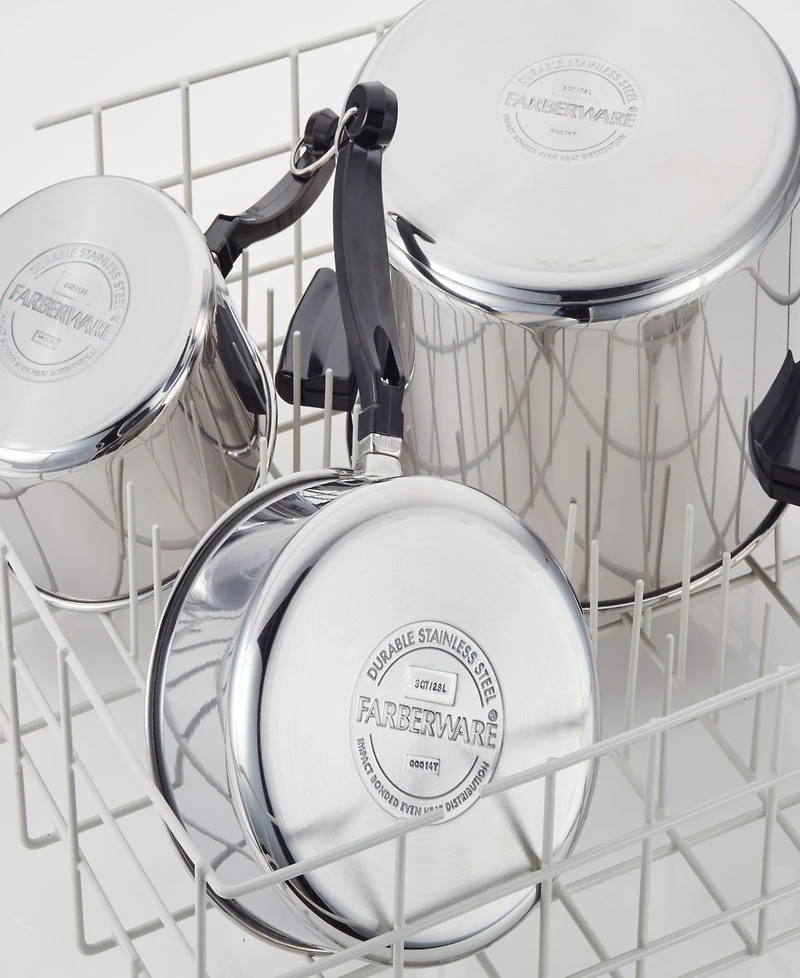 Farberware Classic Series Stainless Steel 1-Qt. Saucepan & Lid
