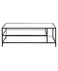 Winthrop Coffee Table with Shelves, 46" x 20"