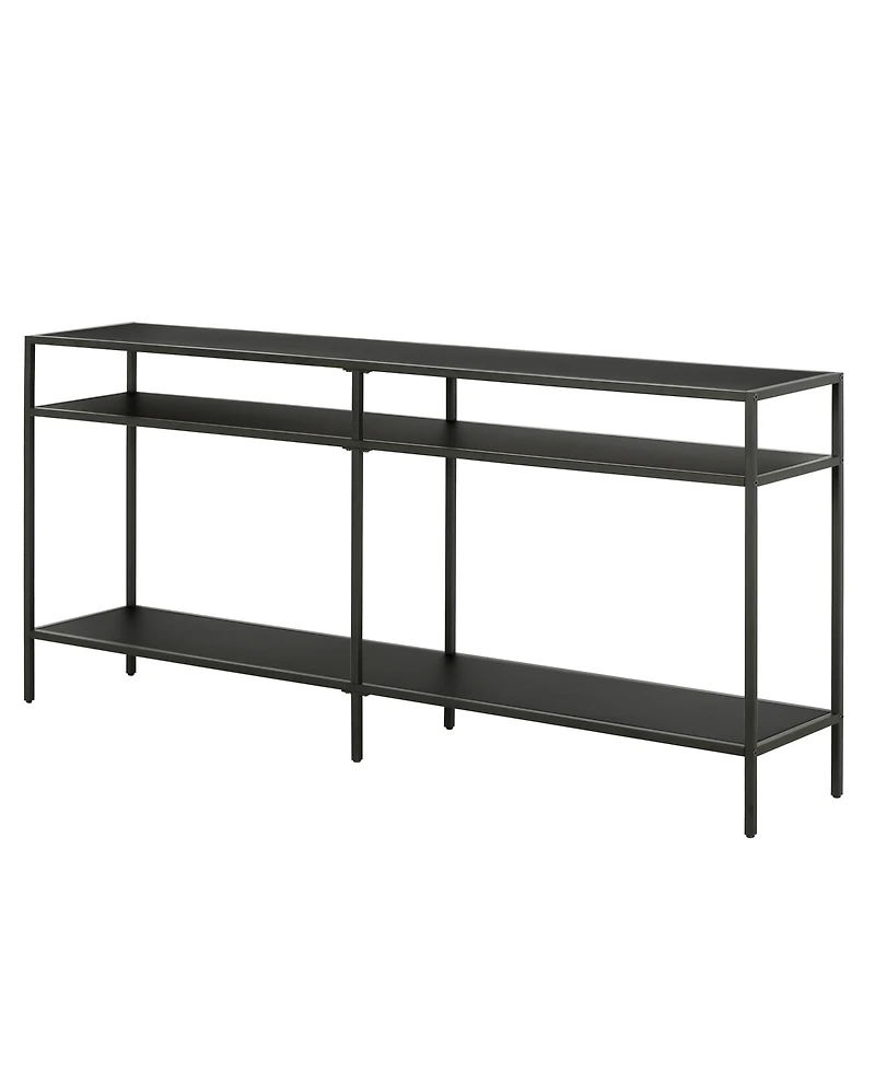 Sivil 64" Console Table with Shelves