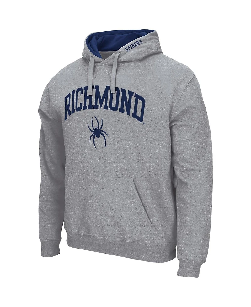 Colosseum Men's Richmond Spiders Arch and Logo Pullover Hoodie