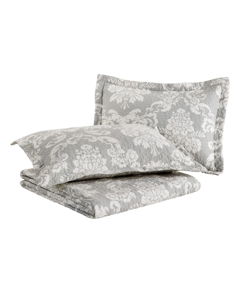 Laura Ashley Venetia 3-Pc. Quilt Set, Full/Queen