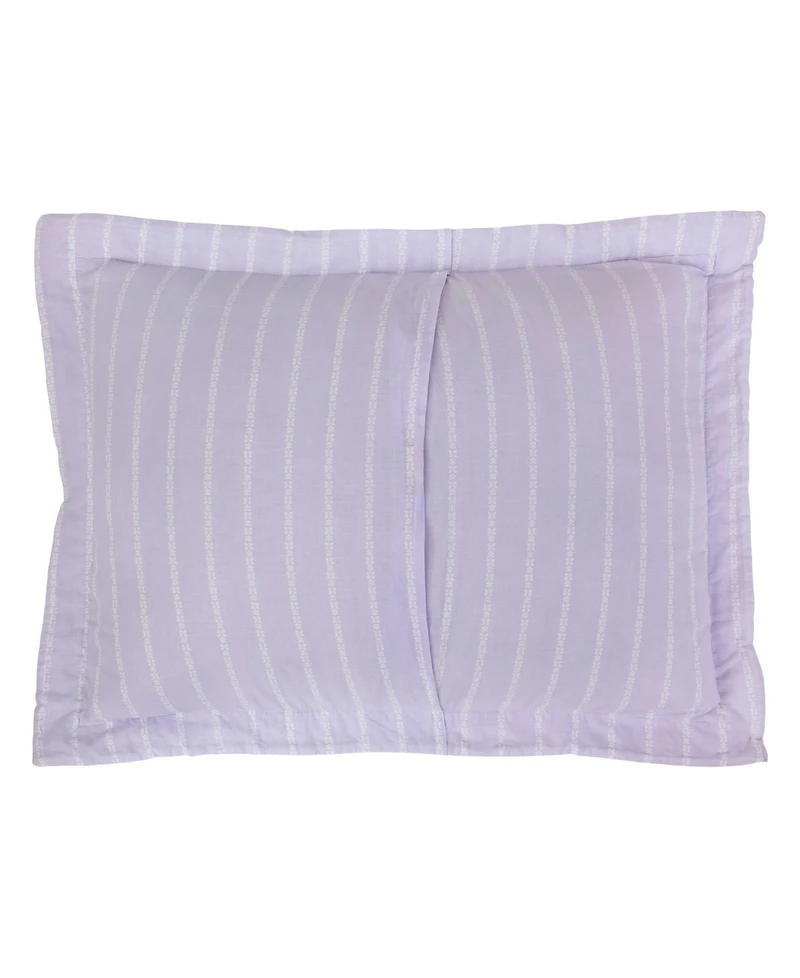 Laura Ashley Keighley Cotton Reversible 2 Piece Quilt Set, Twin