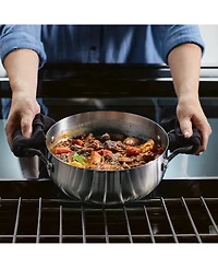 KitchenAid Stainless Steel 4 Quart Induction Casserole with Lid