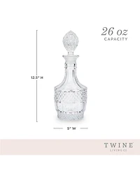 Twine Crystal Vintage Decanter