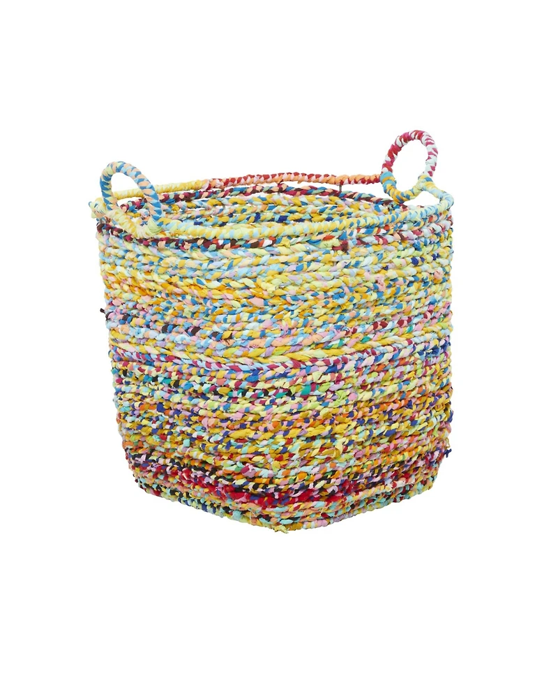 Eclectic Storage Basket, 23" x 18"