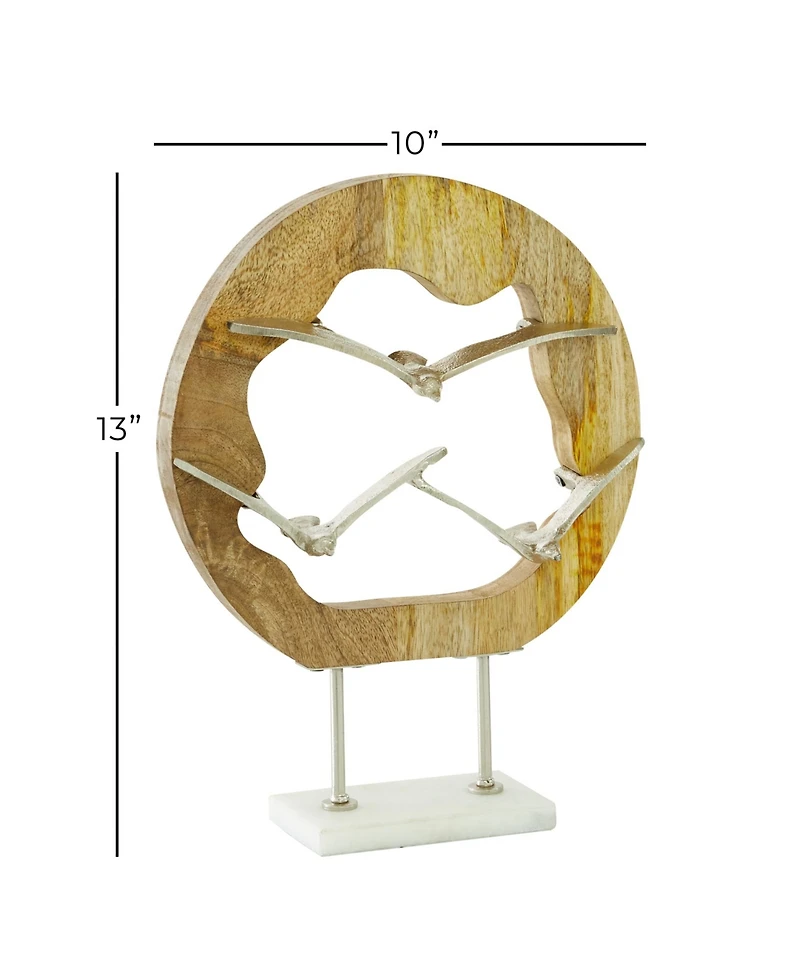 Contemporary Bird Sculpture, 13" x 10"