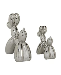 Contemporary Dog Sculpture, Set of 2